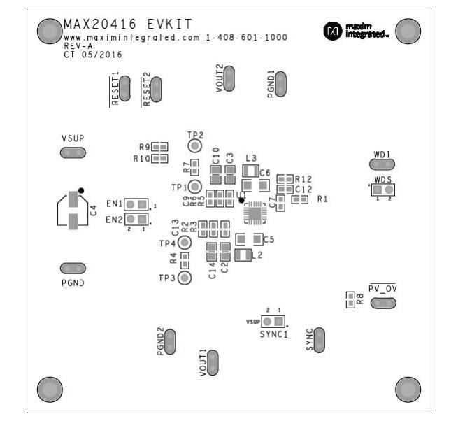 Analog Devices / Maxim Integrated MAX20416EVKIT Evaluation Kit